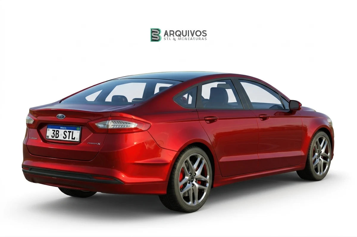 Modelo 3D STL - Ford Ford Fusion — foto 3